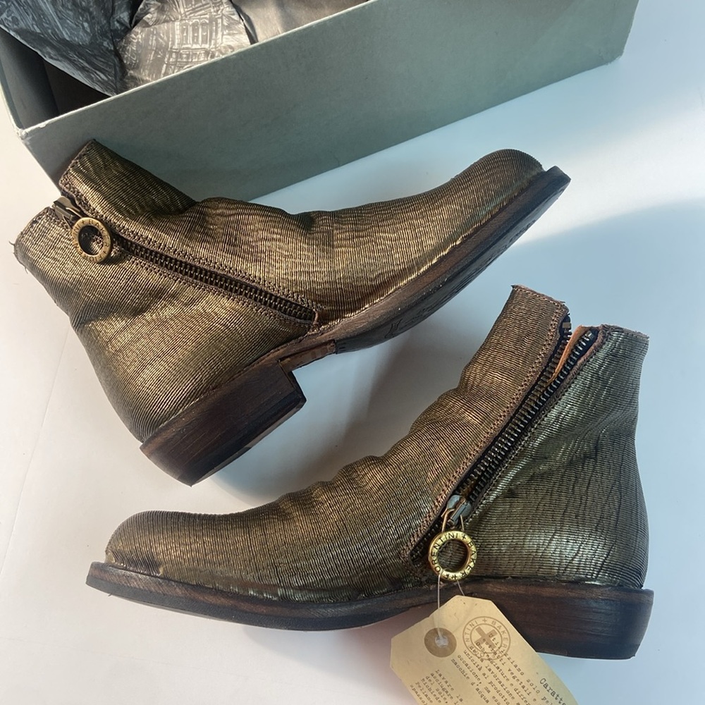 NWT FIORENTINI+BAKER Carnaby Chill Women’s sz US 5/EU35 Italian leather booties